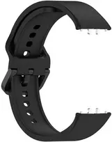 4Wrist Dirželis, skirtas Samsung Fit 3 – juoda silikoninė juostelė