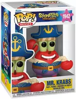 FUNKO POP! Vinilinė figūrėlė: Kempiniukas Plačiakelnis - ponas Krabas, 9 cm