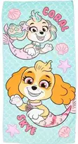 Paw Patrol Undinėlės paplūdimio rankšluostis 60x120 cm (greitai džiūstantis)
