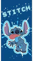 Disney Lilo ir Stitch vonios rankšluostis, paplūdimio rankšluostis 70x140cm (greitai džiūstantis)