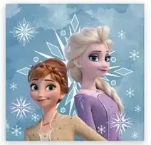Disney Frozen snaigės rankšluostis, veido rankšluostis, rankšluostis 30x30cm