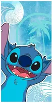 Rankšluostis Disney Stitch cotton beach towel