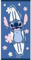Disney Lilo ir Stitch vandenyno vonios rankšluostis, paplūdimio rankšluostis 70x140cm (greitai džiūstantis)