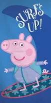 Peppa Pig banglenčių rankšluostis, paplūdimio rankšluostis 70x140cm