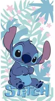 Disney Lilo ir Stitch vonios rankšluostis, paplūdimio rankšluostis 70x140cm (greitai džiūstantis)