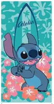 Disney Lilo ir Stitch Aloha-Surfer vonios rankšluostis, paplūdimio rankšluostis 70x140cm (greitai džiūstantis)