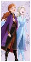 Disney „Ledo šalis“ stebuklingas vonios rankšluostis, paplūdimio rankšluostis 70x137 cm (greitai džiūstantis)