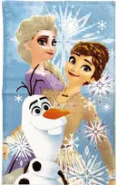 Disney „Ledo šalis“ Olafas ir seserys rankšluostis, veido rankšluostis, rankšluostis 30x50cm