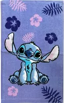 Disney Lilo ir Stitch violetinis rankšluostis, veido rankšluostis, rankšluostis 30x50cm