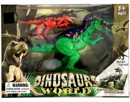 Dinozauro figūrėlių rinkinys iš plastiko, 2 dalių, dėžutėje