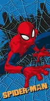 Rankšluostis Ręcznik plażowy 70x140 Spider-man mėlyna szybkoschnący