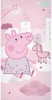 Peppa Pig Dreamland vonios rankšluostis, paplūdimio rankšluostis 70x140cm