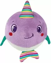 Pliušinis „Whimsy Narwhal“ kamuoliukas, barškutis kūdikiams „Clementoni“
