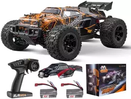 Vevor Nuotolinio valdymo automobilis vaikams, 1:10, visureigis, 4x4 RC sunkvežimis, greitas bekelės automodelis