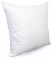 Balta pagalvė Jasiek 40×40 cm – pagalvėlės įdėklas galvai ir kaklui