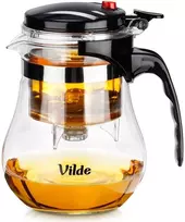Vilde Stiklinis Arbatinukas 1,15 l su Filtru - Puikus Gėrimams