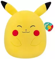 Squishmallows Minkšti saldainiai - 35 cm Pokemon Happy Pikachu (SQPK00067)