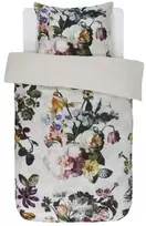 Patalynės komplektas Essenza Fleur Duvet Cover Ecru 140x200-60x63