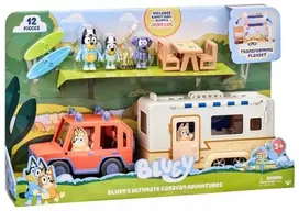 bluey – Family 4WD and Caravan playset (90130)