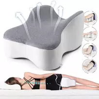 Ortopedinė pagalvė miegui tarp kelių ir po kojomis iš Memory Foam