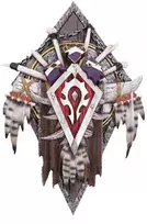 Nemesis Now World of Warcraft Horde sienos plokštės aukštis 30 cm