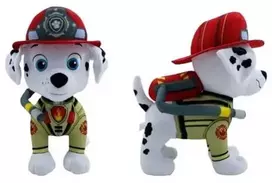 „Spin Master Paw Patrol“ – ugniagesių gelbėjimo prabangus pliušinis žaislas 30 cm – Marshall (6073667)