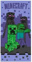 Brandmac Minecraft Sketch Mobs vonios rankšluostis, paplūdimio rankšluostis 70x140cm