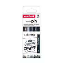 Uni-Ball - Pin Set 5pcs - Lettering (401245)