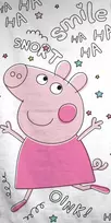 Brandmac Peppa Pig Snort vonios rankšluostis, paplūdimio rankšluostis 70x140cm