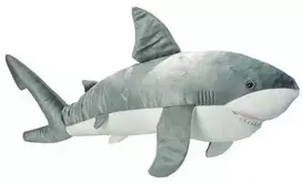 „Wild Republic“ – pliušinis žaislas „Jumbo Cuddlekins“ 96 cm – didysis baltasis ryklys (808049)