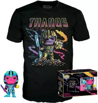 Funko Popdisney Funko POP - Boxed Tee - Marvel - Thanos(Blacklight) - M (63601)
