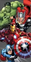 Avengers „Keršytojai: Karas“ vonios rankšluostis, paplūdimio rankšluostis 70x140cm