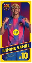 Rankšluostis F.C Barcelona Lamine Yamal microfibre beach towel