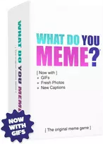 justplay Spanish What Do You Meme? Refresh board game