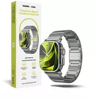 „Mobile Origin“ titano apyrankė „Modena“, natūrali – „Apple Watch Ultra 49mm“