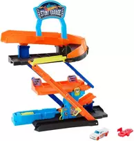 Mattel HOT WHEELS CITY triukų garažas 2 in 1 (JHL94)