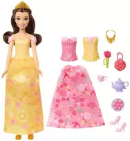 Disney Princess Lėlė Disney Księżniczka Piękna i Bestia Rinkinys Bella Lėlė Historyjka 2 w 1