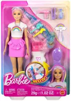 Mattel BARBIE HAIR PLAY RAINBOW SPARKLE lėlės rinkinys (JJP07)