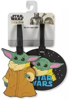 Peers Hardy Star Wars The Mandalorian Grogu set of 2 luggage labels