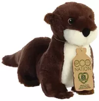 AURORA ECO NATION Pliušinė ūdra, 34 cm