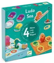 Djeco 4 žaidimai - Ludo Jūra