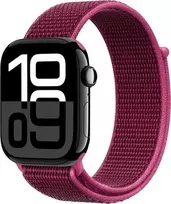 „Crong Nylon“ sportinė apyrankė, skirta „Apple Watch“ 38/40/41/42 mm (rausvai raudona)