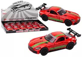 Sportinis automobilis su garso efektais, raudonas (1 vnt.)
