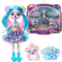 Enchantimals lėlė "Kwala Koala" su koalų šeima