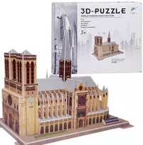 3D dėlionė Notre-Dame Cathedral, 77 d.