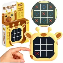 Elektroninis atminties žaidimas „Tic Tac Toe“ žirafa, geltonas