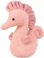 Pliušinis žaislas Jūrų arkliukas, 25 cm, rožinis