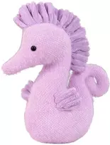 Pliušinis žaislas Jūrų arkliukas, 25 cm, violetinis