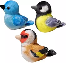Pliušinis žaislas Paukštis, 10 cm (1 vnt.)