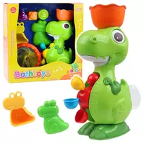 Vonios žaislų rinkinys "Dinozauras", 8 d.